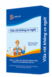 Vữa rót không co ngót