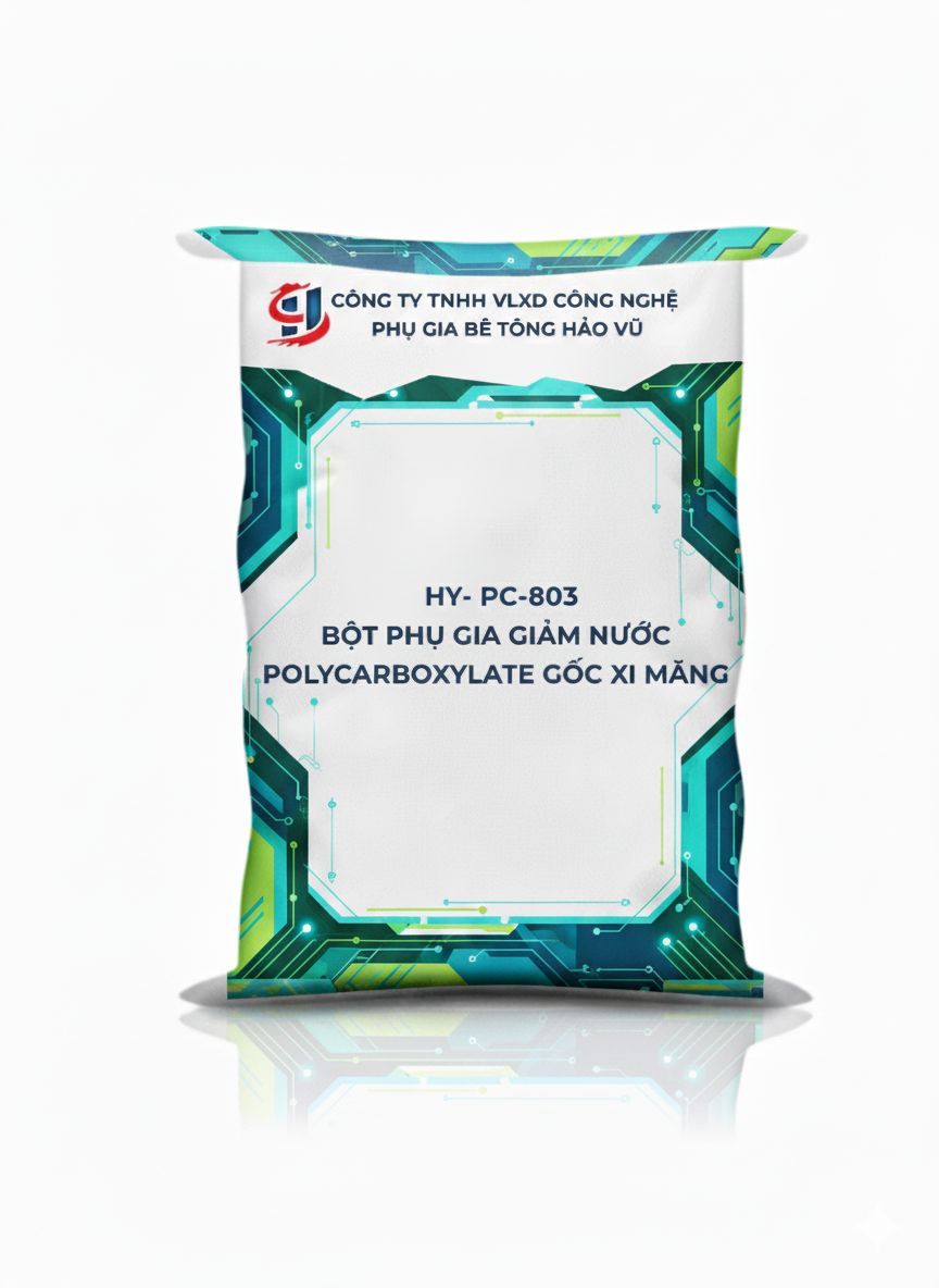 HY- PC-803 Bột phụ gia giảm nước polycarboxylate gốc xi măng