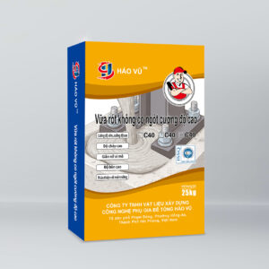VỮA RÓT KHÔNG CO NGÓT CƯỜNG ĐỘ CAO